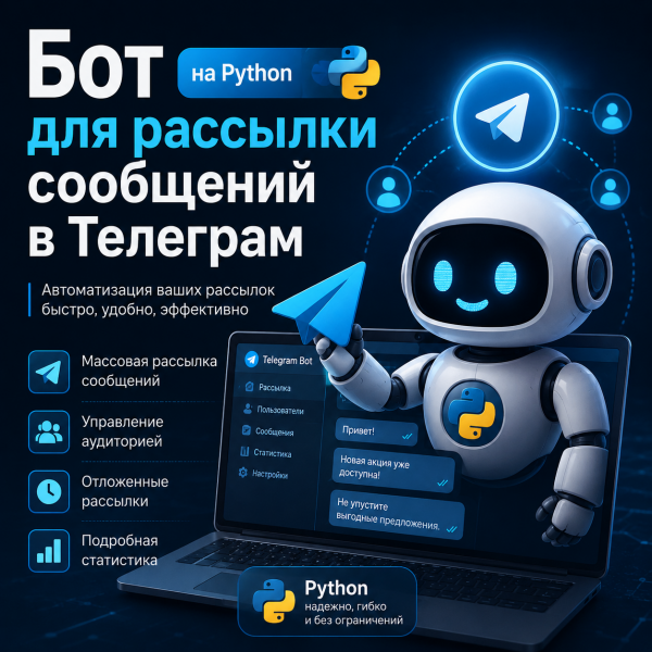 Бот (программа) для рассылки сообщений в Telegram на Python